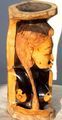 Statuette buste femme en ébène BFE4