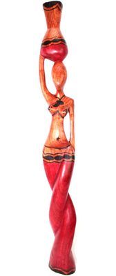 Statuette femme avec jarre 6487S4X-565